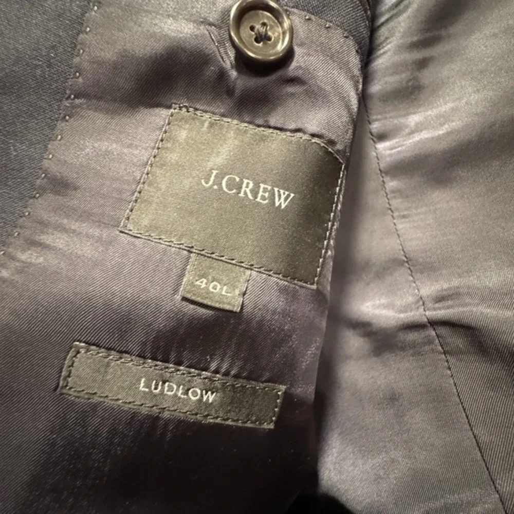 J Crew Sports Coat Mens 40 L Blue Loro Piana Ludlow Blazer Wool Super 120s Adult